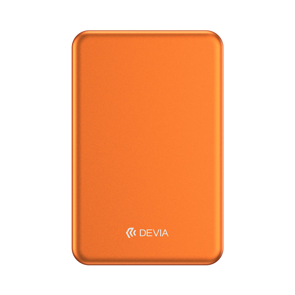 Devia powerbank Ultra13 Solid State Magnetic 5.000 mAh PD 22.5W - Orange