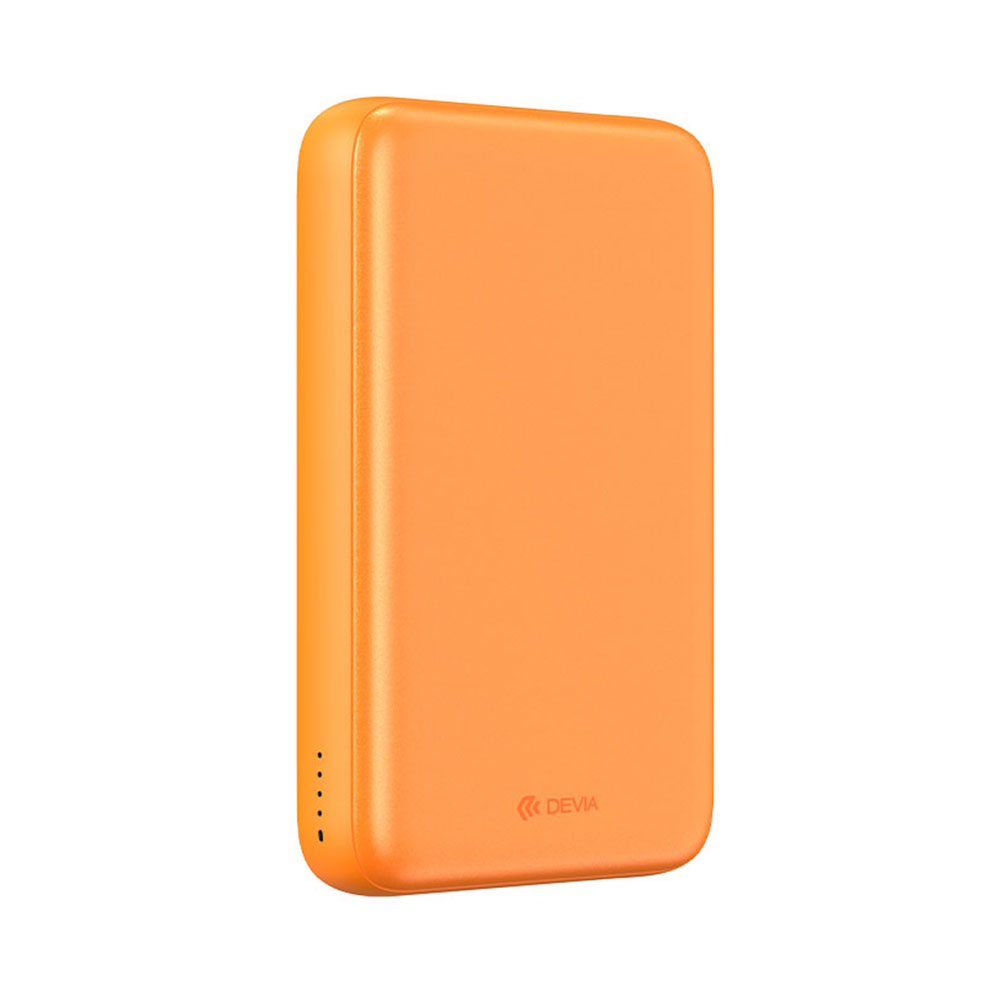 Devia powerbank Ultra12 Magnetic Wireless 10.000 mAh PD 22.5W - Orange