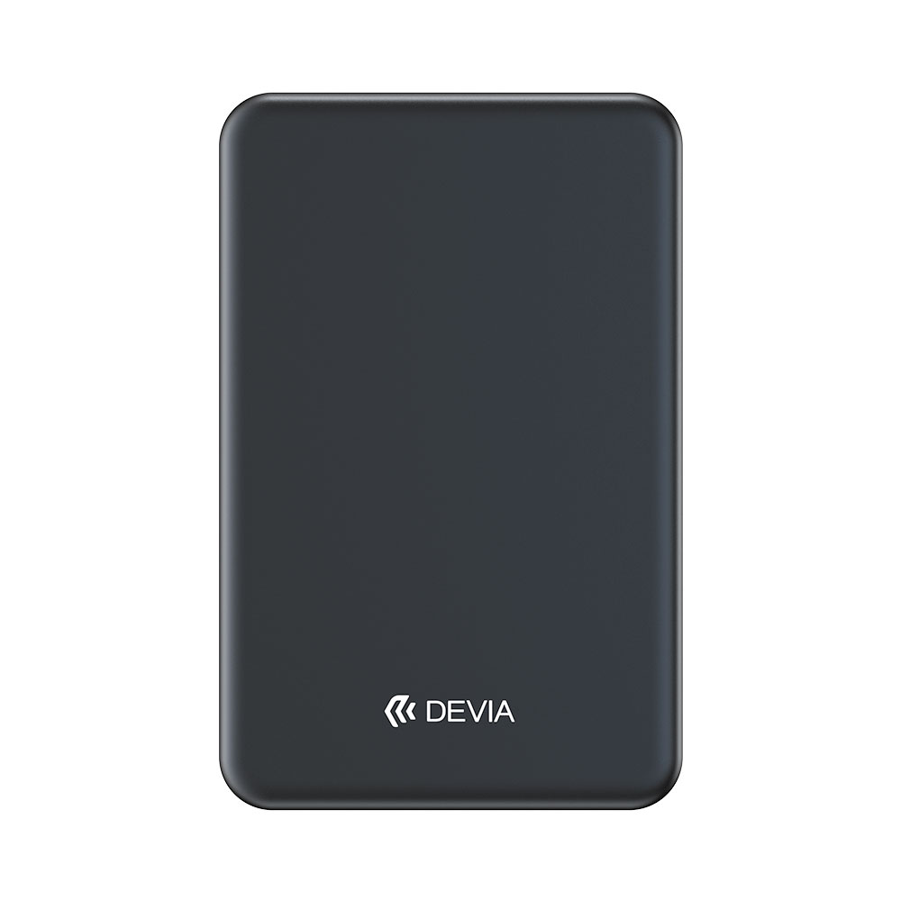 Devia powerbank Ultra13 Solid State Magnetic 5.000 mAh PD 22.5W - Black