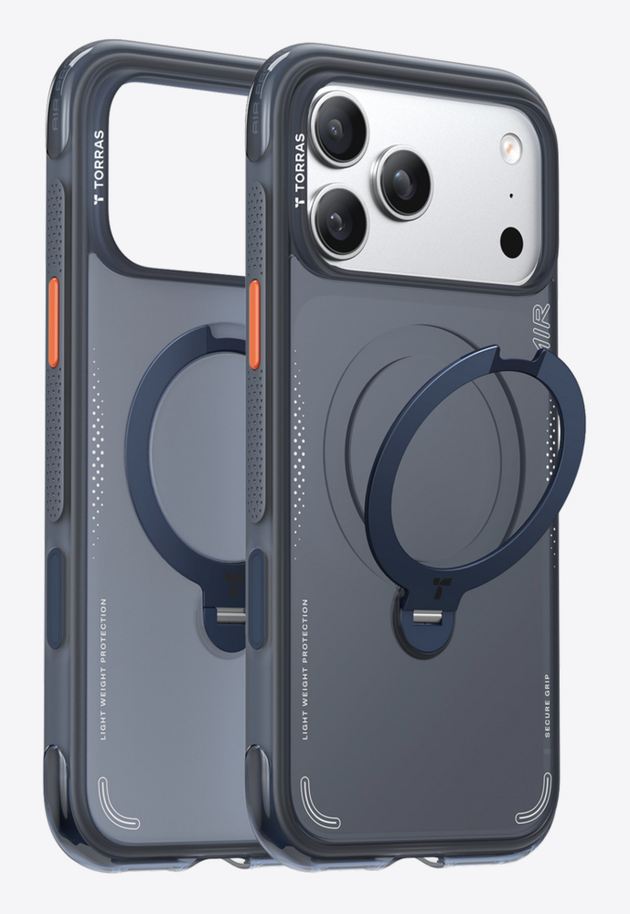 Torras kryt Ostand Spin Air pro iPhone 17 Pro Max, midnight blue