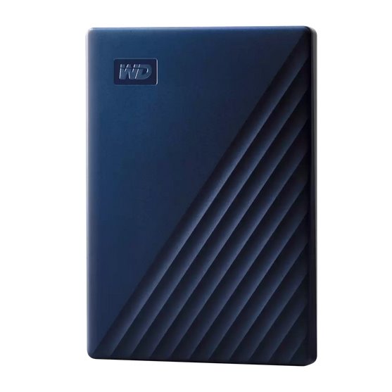 WD My Passport for Mac 2TB 2.5" USB Blue (USB-C adapter)