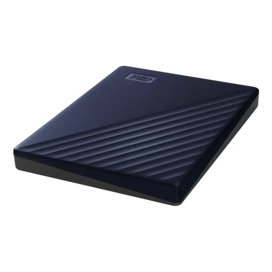 WD My Passport for Mac 2TB 2.5" USB Blue (USB-C adapter)