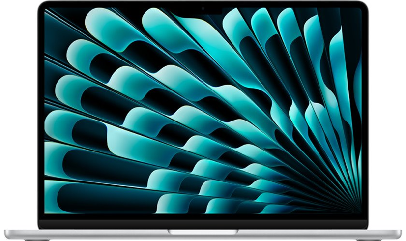 MacBook Air 13" M4 10C CPU 8C GPU 16/256 GB strieborný CZ *Použitý s DPH - Trieda A*