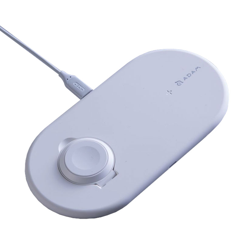 Adam Elements Omnia Q2 2-in-1 Fast Charging Stand - White *Rozbalený*