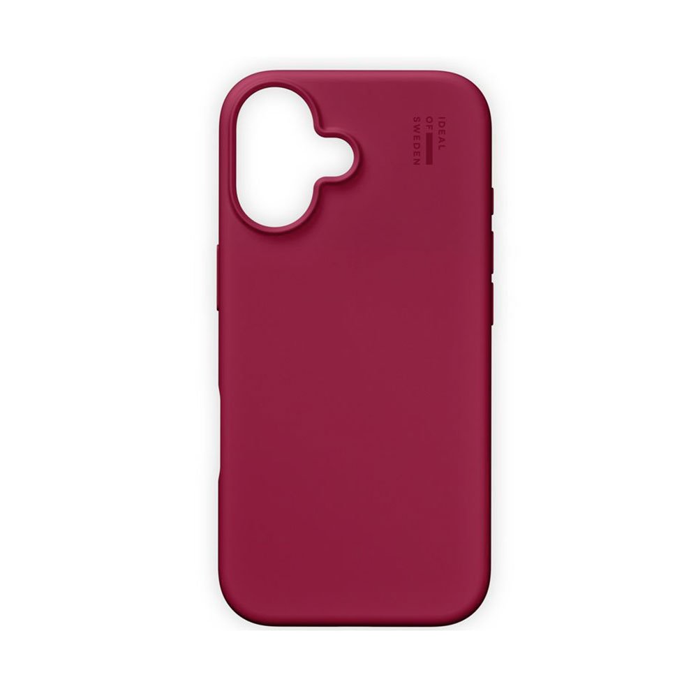 iDeal Silicone Case MagSafe iPhone 16 Cranberry *Rozbalený*