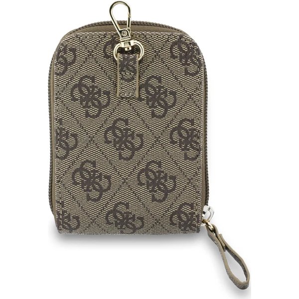 Guess Crossbody Popruh PU 4G Metal Logo + Peněženka hnědý