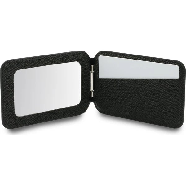 Karl Lagerfeld Mirror MagSafe Cardslot Peněženka se Stojanem černá