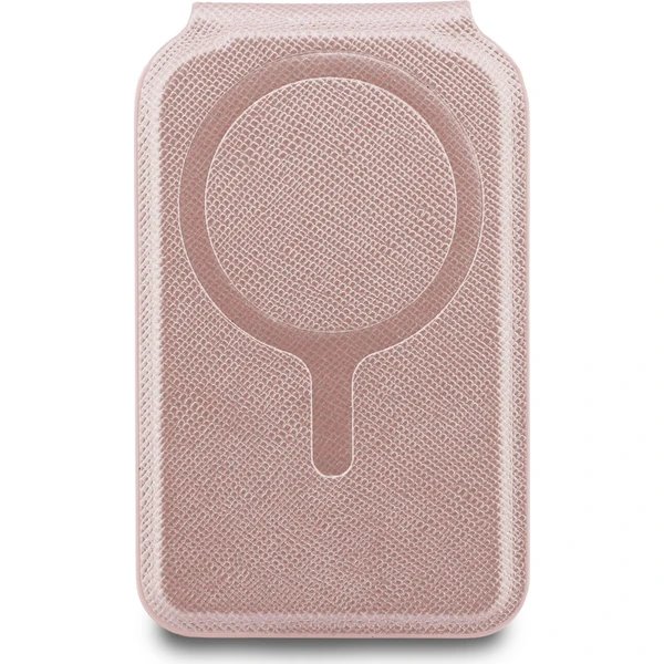 Karl Lagerfeld Mirror MagSafe Cardslot Peněženka se Stojanem růžová