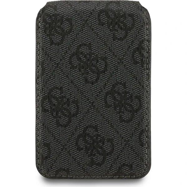 Guess PU 4G Mirror MagSafe Cardslot Peněženka se Stojanem černá