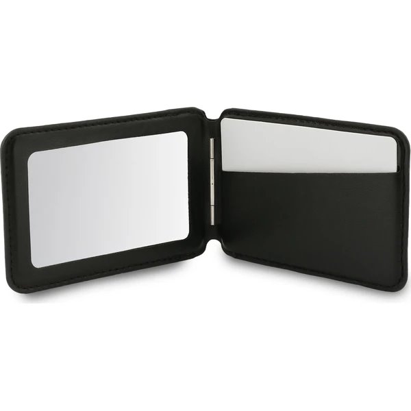 Guess PU 4G Mirror MagSafe Cardslot Peněženka se Stojanem černá