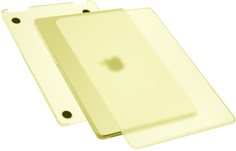 Epico Slim Shell MacBook Neo 13" - matná citrusovo žltá
