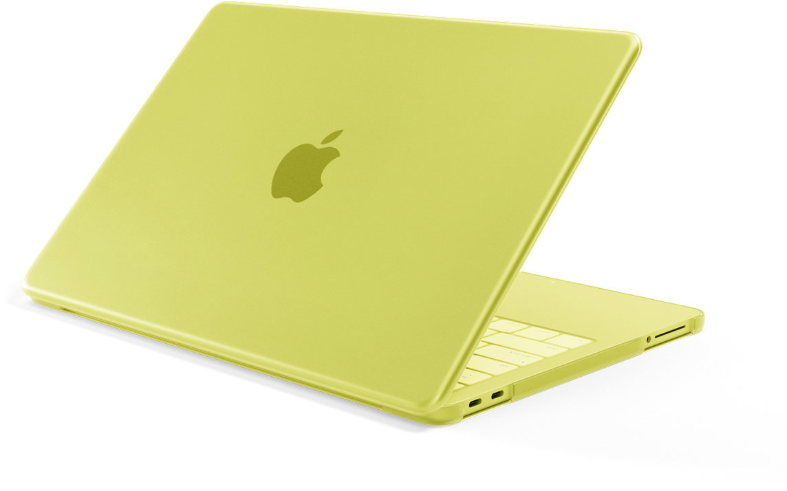 Epico Slim Shell MacBook Neo 13" - matná citrusovo žltá