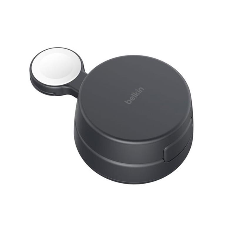 Belkin UltraCharge Pro 2-in-1 Convertible Magnetic Charger with Qi2 25W - Charcoal