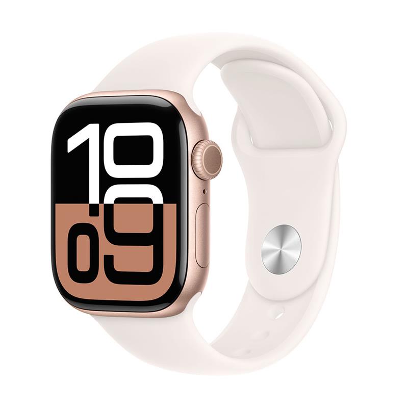 Apple Watch Series 10 GPS + Cellular 42mm Růžově zlatý hliník *Třída B*