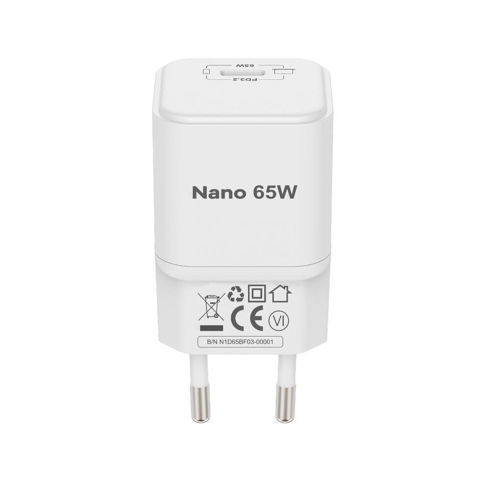 Cubenest PD Nano Adapter 65W N1D65 - biela