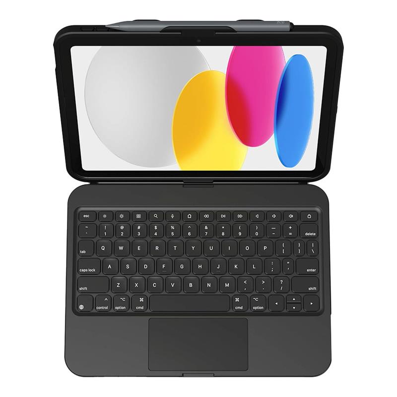 ZAGG klávesnica Tough Keys pre iPad 10-11 Gen EN - Black