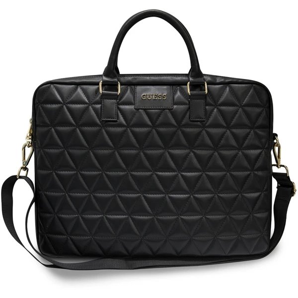 Guess Quilted Taška na MacBook 15" čierna
