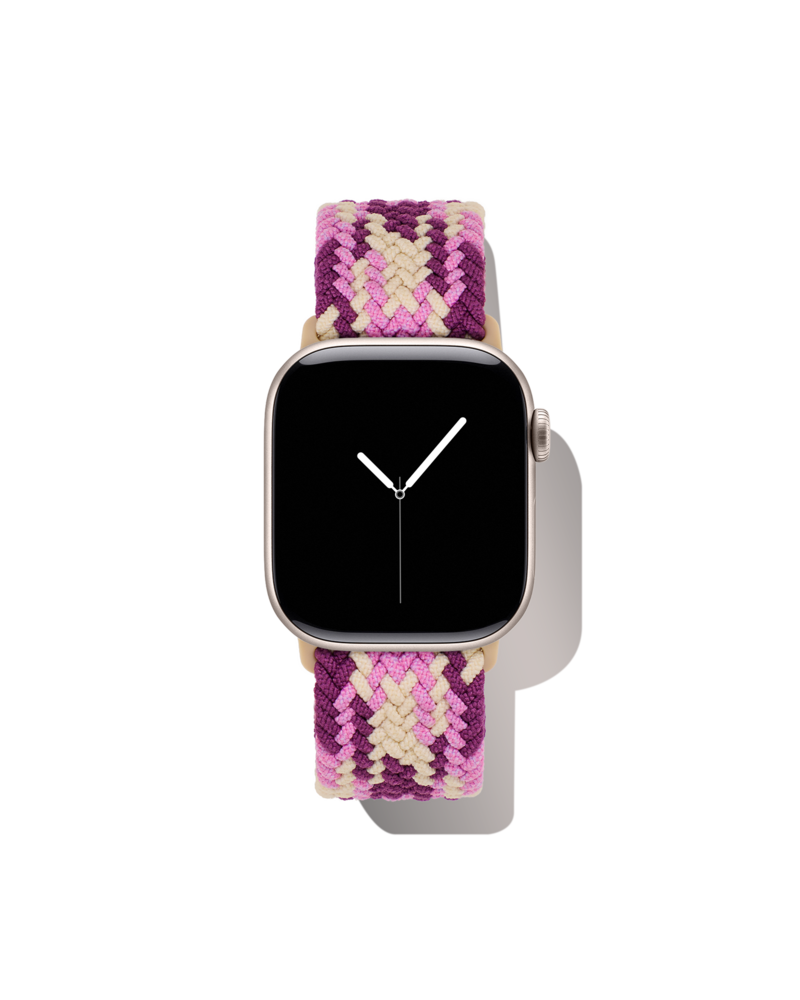iDeal Soft Braid Watch Band 38/40/41/42 Cherry Crush