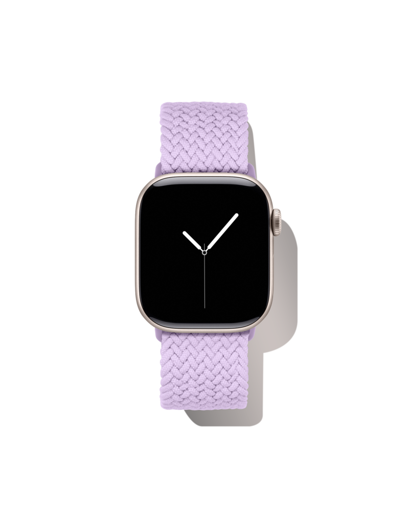 iDeal Soft Braid Watch Band 38/40/41/42 Lavender Milk