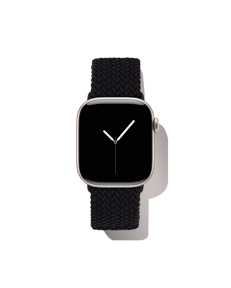 iDeal Soft Braid Watch Band 38/40/41/42 Iconic Black