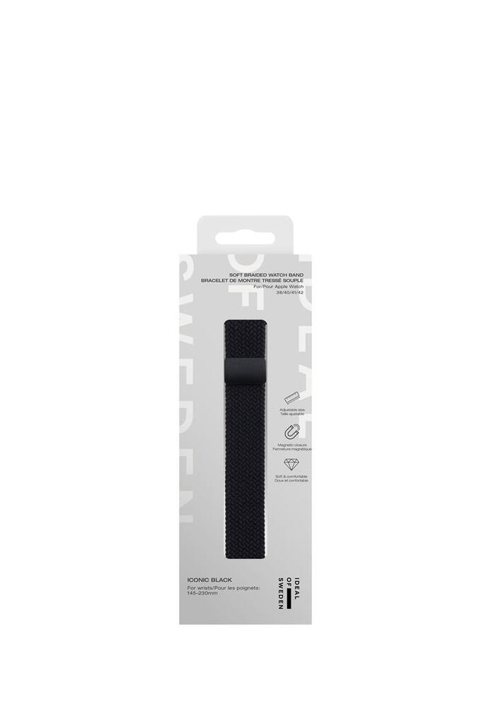 iDeal Soft Braid Watch Band 38/40/41/42 Iconic Black