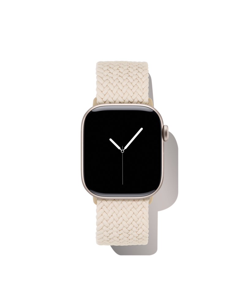 iDeal Soft Braid Watch Band 38/40/41/42 Perfect Beige