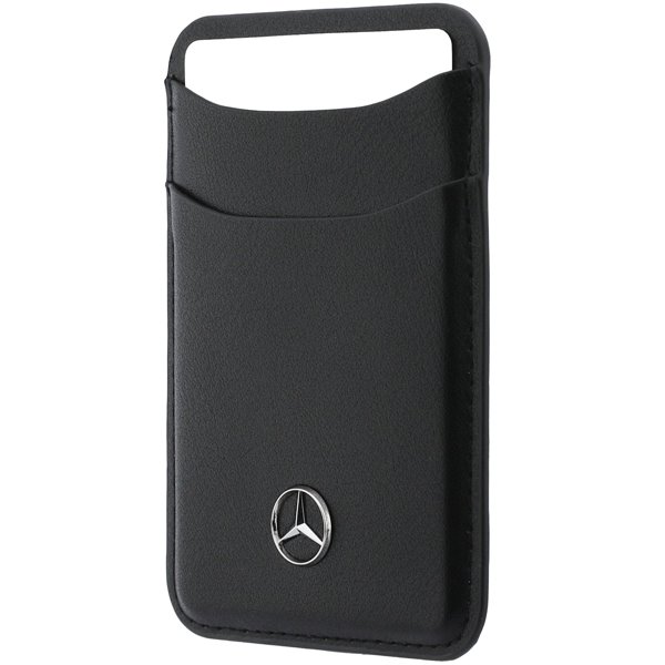 Mercedes PU Leather MagSafe Card Holder Peňaženka čierna