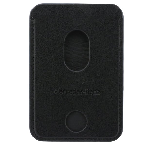 Mercedes PU Leather MagSafe Card Holder Peňaženka čierna