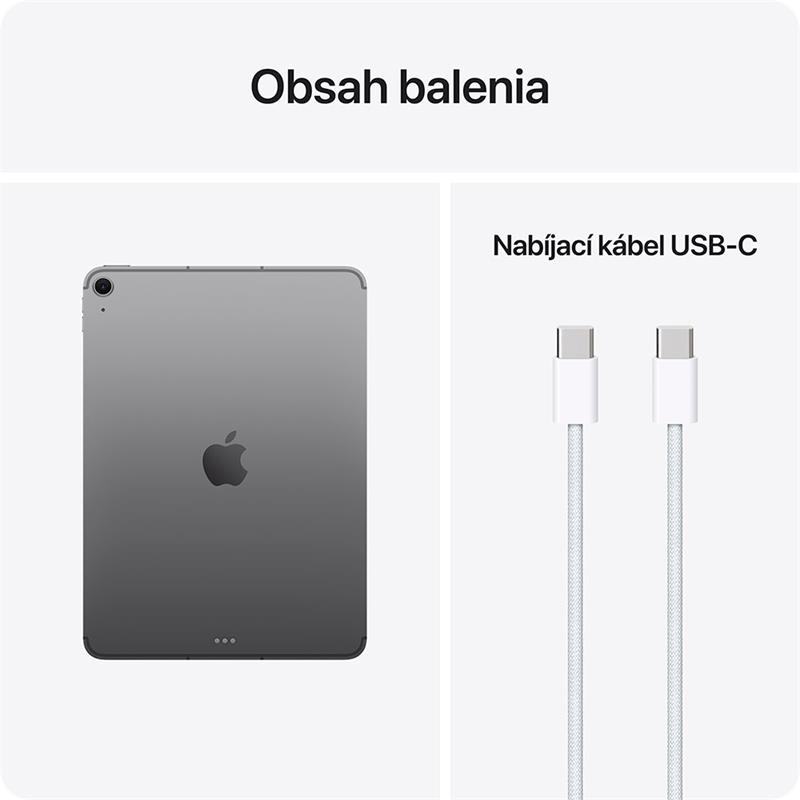 iPad Air 11" Wi-Fi + Cellular 512GB Kozmický sivý (2026) *Rozbalený*