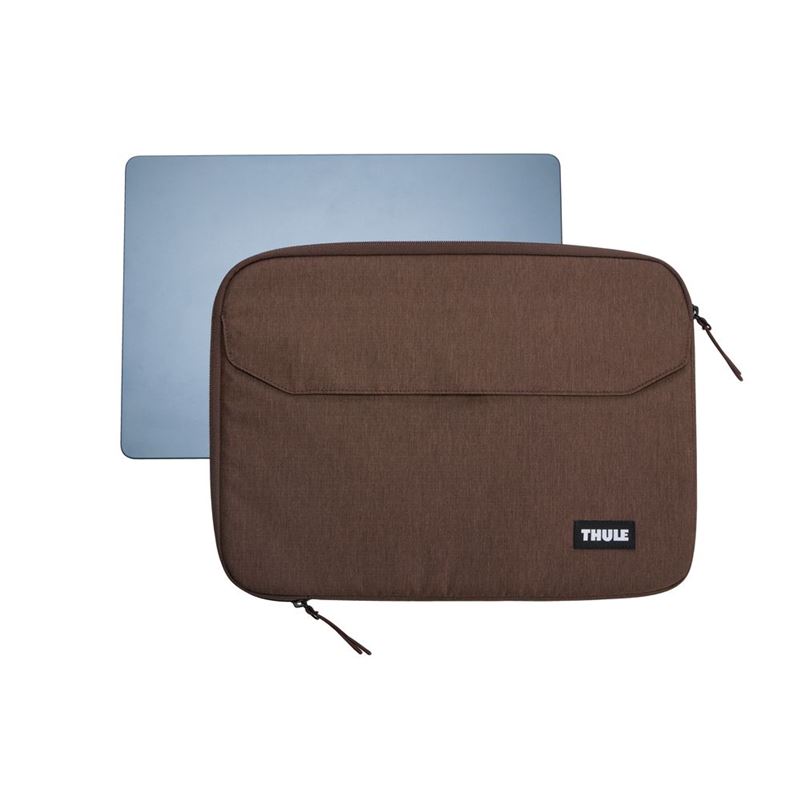 Thule Lithos puzdro pre MacBook Air 15" - hnedá