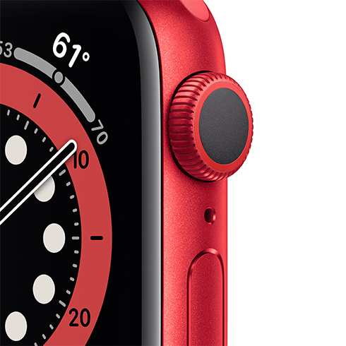Apple Watch Series 6 GPS 40mm puzdro z (PRODUCT)RED hliníka *Trieda C*