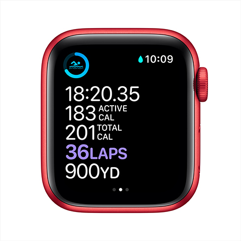 Apple Watch Series 6 GPS 40mm puzdro z (PRODUCT)RED hliníka *Trieda C*