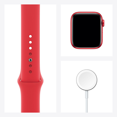 Apple Watch Series 6 GPS 40mm puzdro z (PRODUCT)RED hliníka *Trieda C*