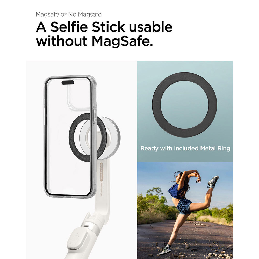 Spigen Selfie Stick Tripod Magsafe - Dune Beige