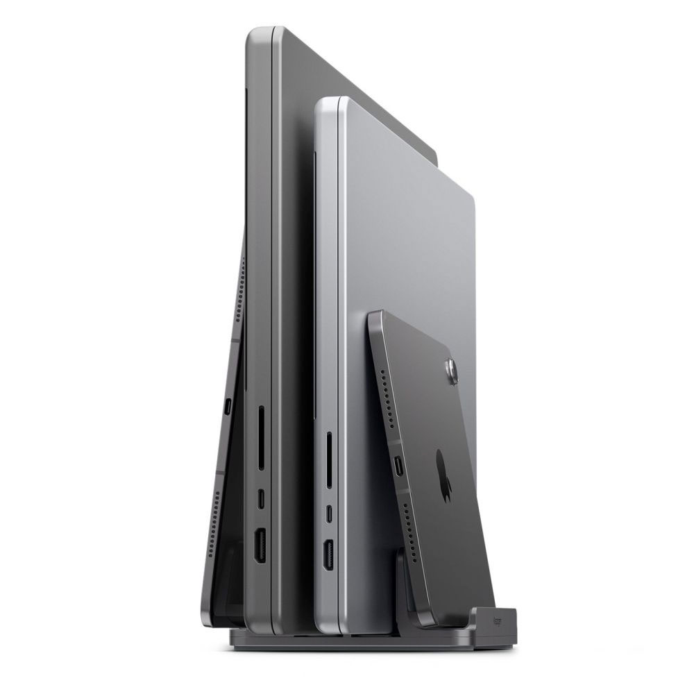 Spigen stojan Vertical Laptop Stand - Space Gray