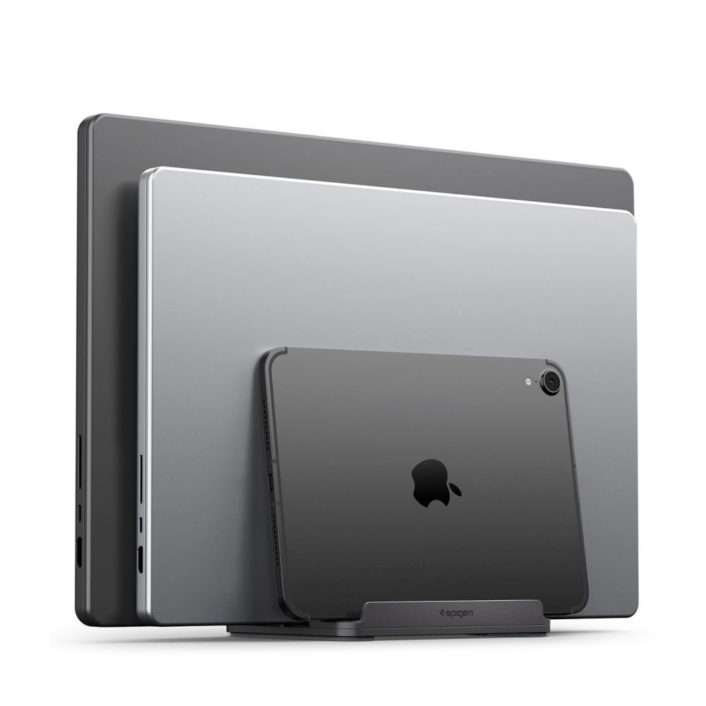 Spigen stojan Vertical Laptop Stand - Space Gray