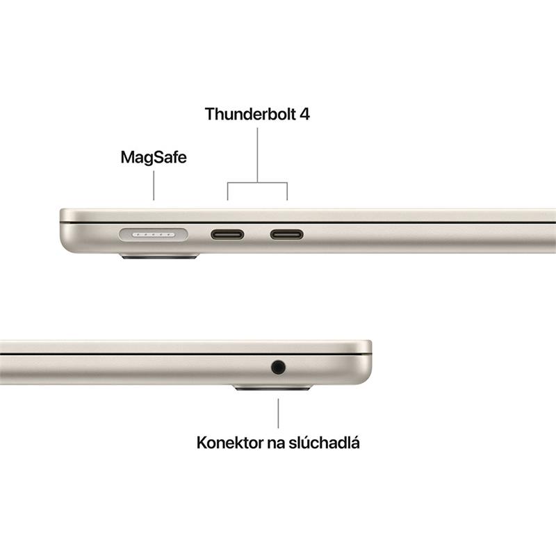 MacBook Air 13" Apple M5 10C CPU 8C GPU 16GB 512GB Hviezdny biely SK *Poškodený obal*