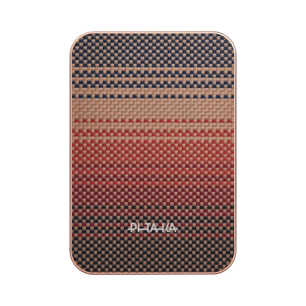 Pitaka Aramid Fiber Magnetic Power Bank Qi2 10 000 mAh - Sunset