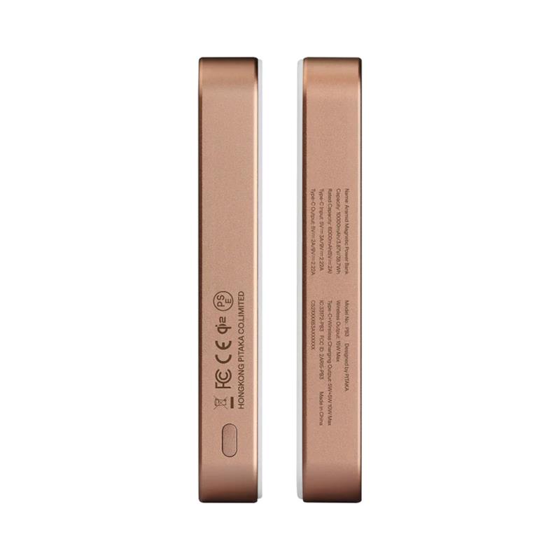 Pitaka Aramid Fiber Magnetic Power Bank Qi2 10 000 mAh - Sunset