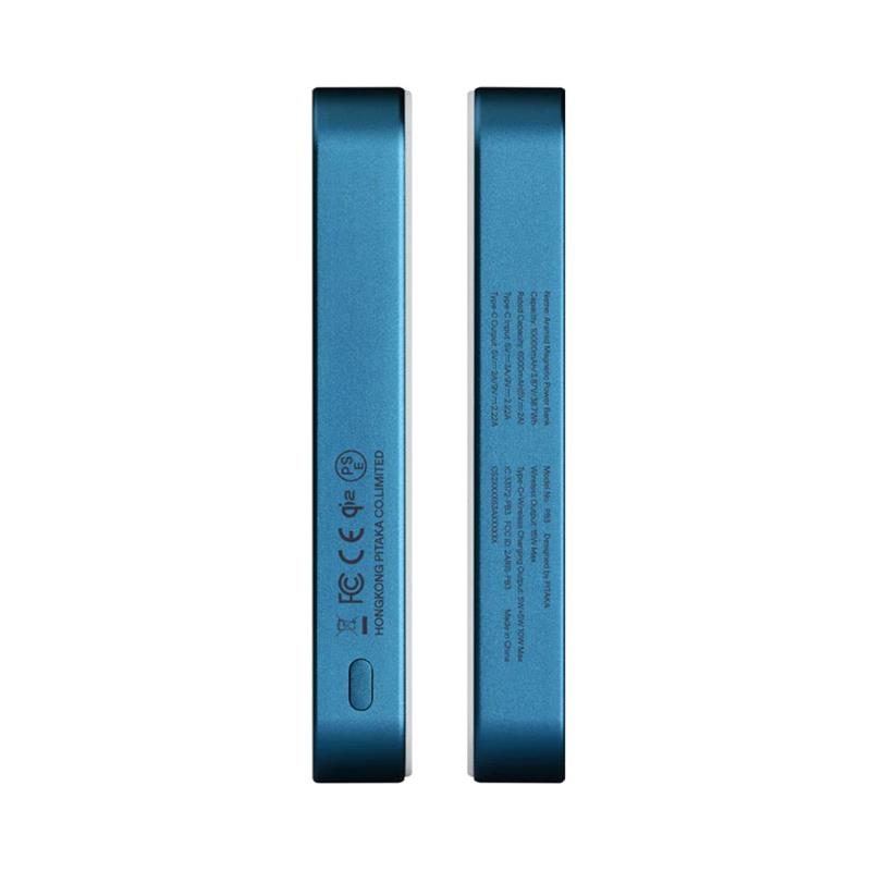 Pitaka Aramid Fiber Magnetic Power Bank Qi2 10 000 mAh - Moonrise