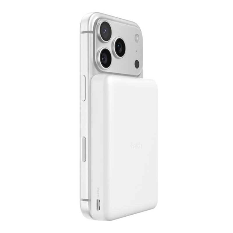 Belkin Boost Charge Slim Magnetic Powerbank 10K - White