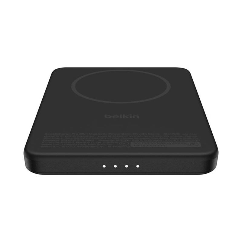Belkin Boost Charge Slim Magnetic Powerbank 5K with Qi2 - Black