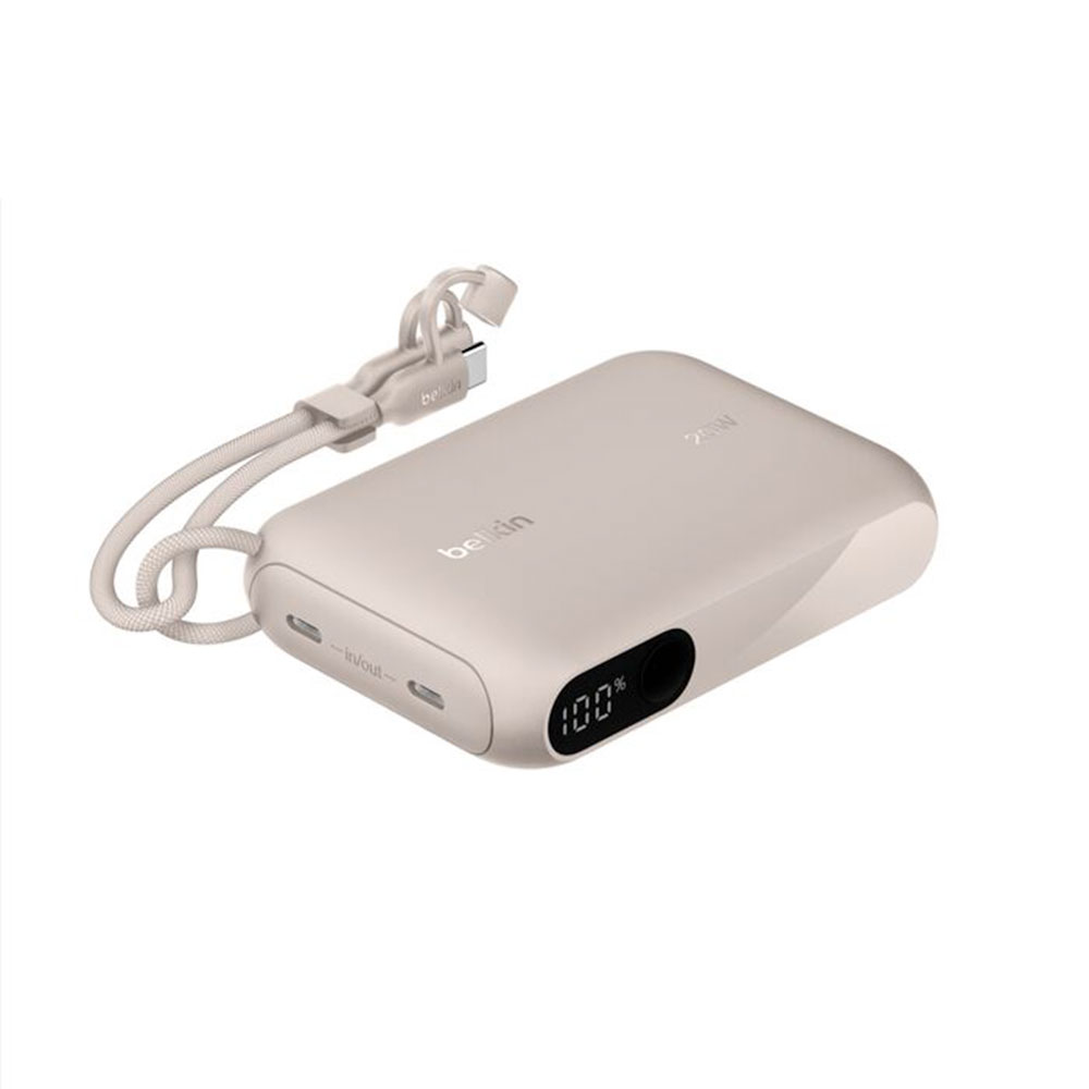 Belkin Boost Charge Powerbank 10K with Display - Sand
