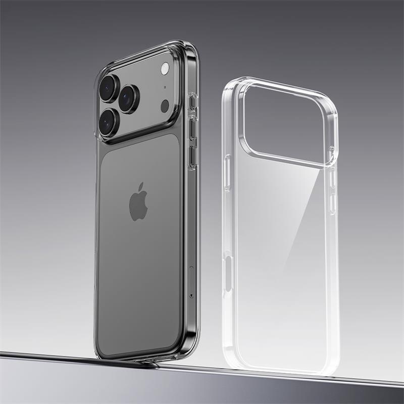 Devia kryt Naked TPU Case pro iPhone 17-Clear