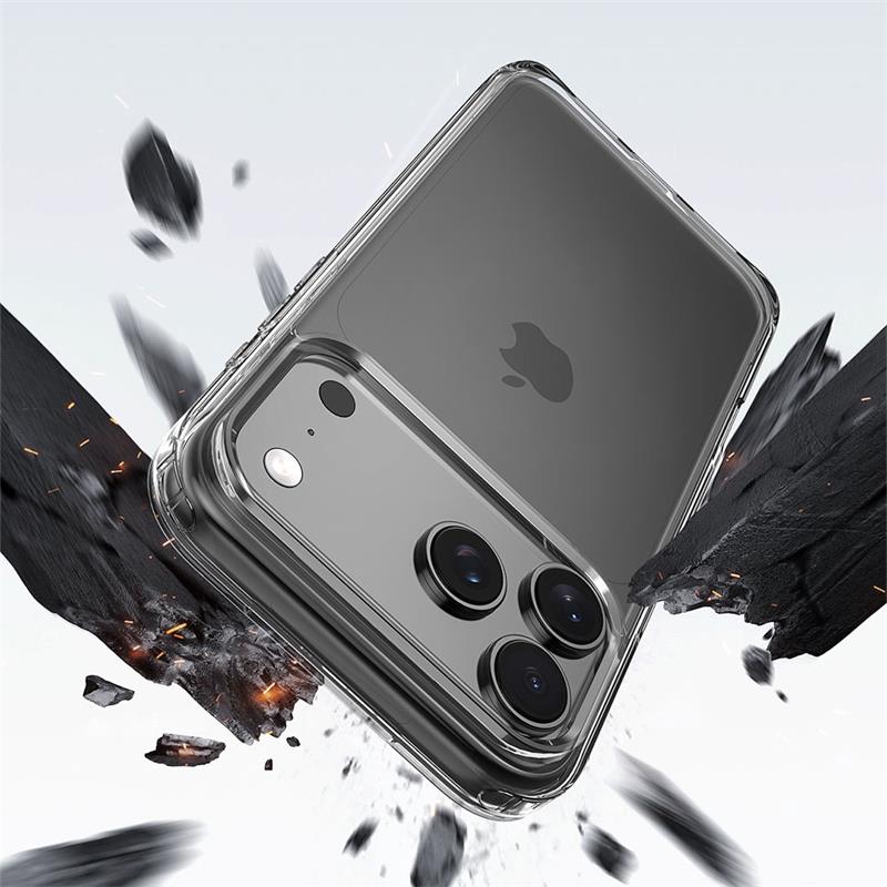 Devia kryt Pure Clear Shockproof Case pro iPhone 17 Pro-Clear