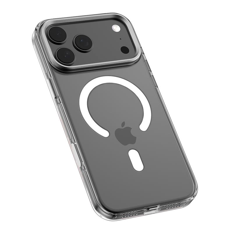 Devia kryt Crystal Shockproof Magnertic Case pro iPhone 17 Pro Max-Clear