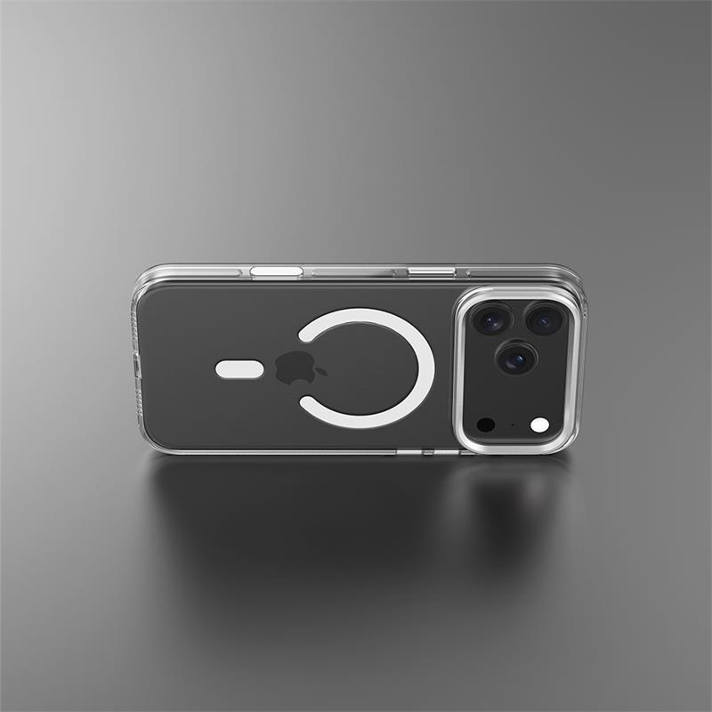 Devia kryt Crystal Shockproof Magnertic Case pro iPhone 17 Pro Max-Clear