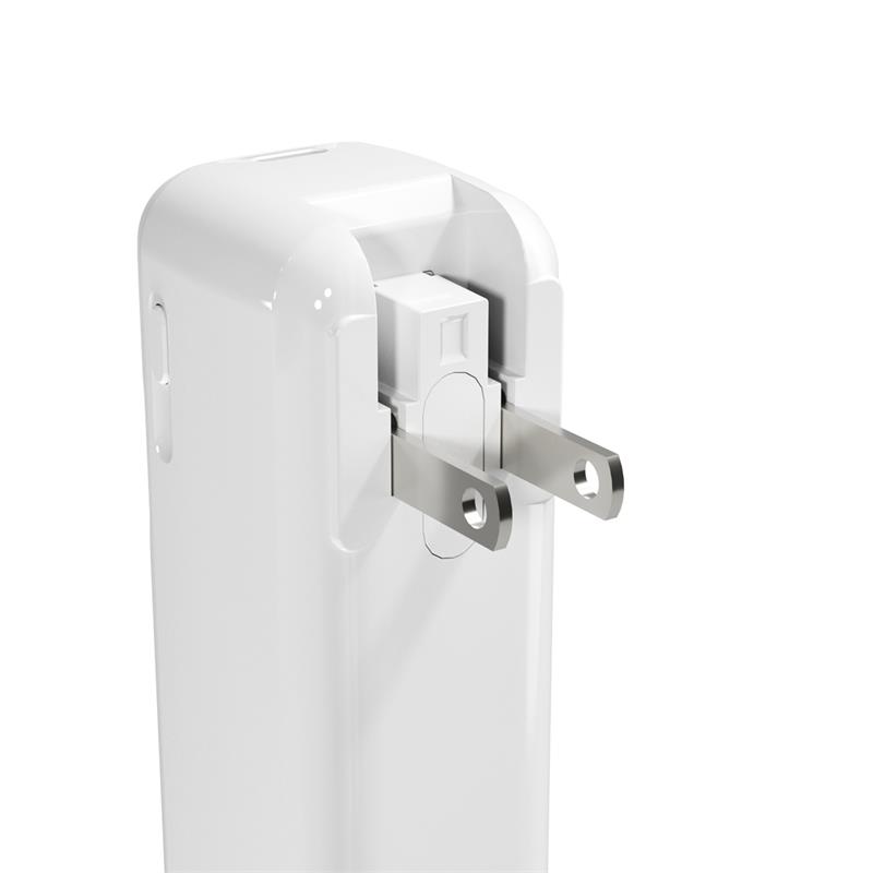 Epico UltraPack 2in1 5000mAh cestovní powerbanka a síťový adaptér ET30-bílá *Rozbaleno*