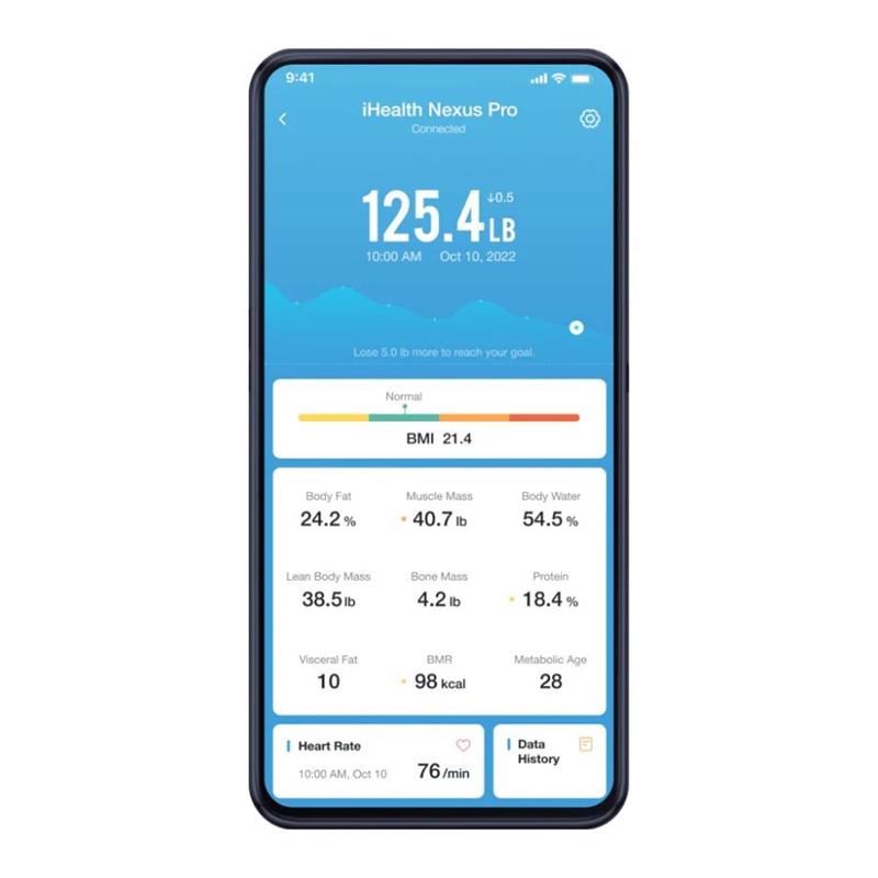 iHealth váha Nexus Pro-Black *Rozbaleno*
