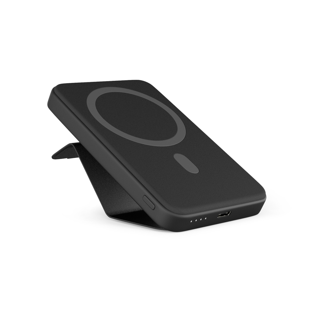 iStores by Epico UltraPack Stand 7000mAh Mag+ bezdrátová powerbanka se stojánkem EM47-černá